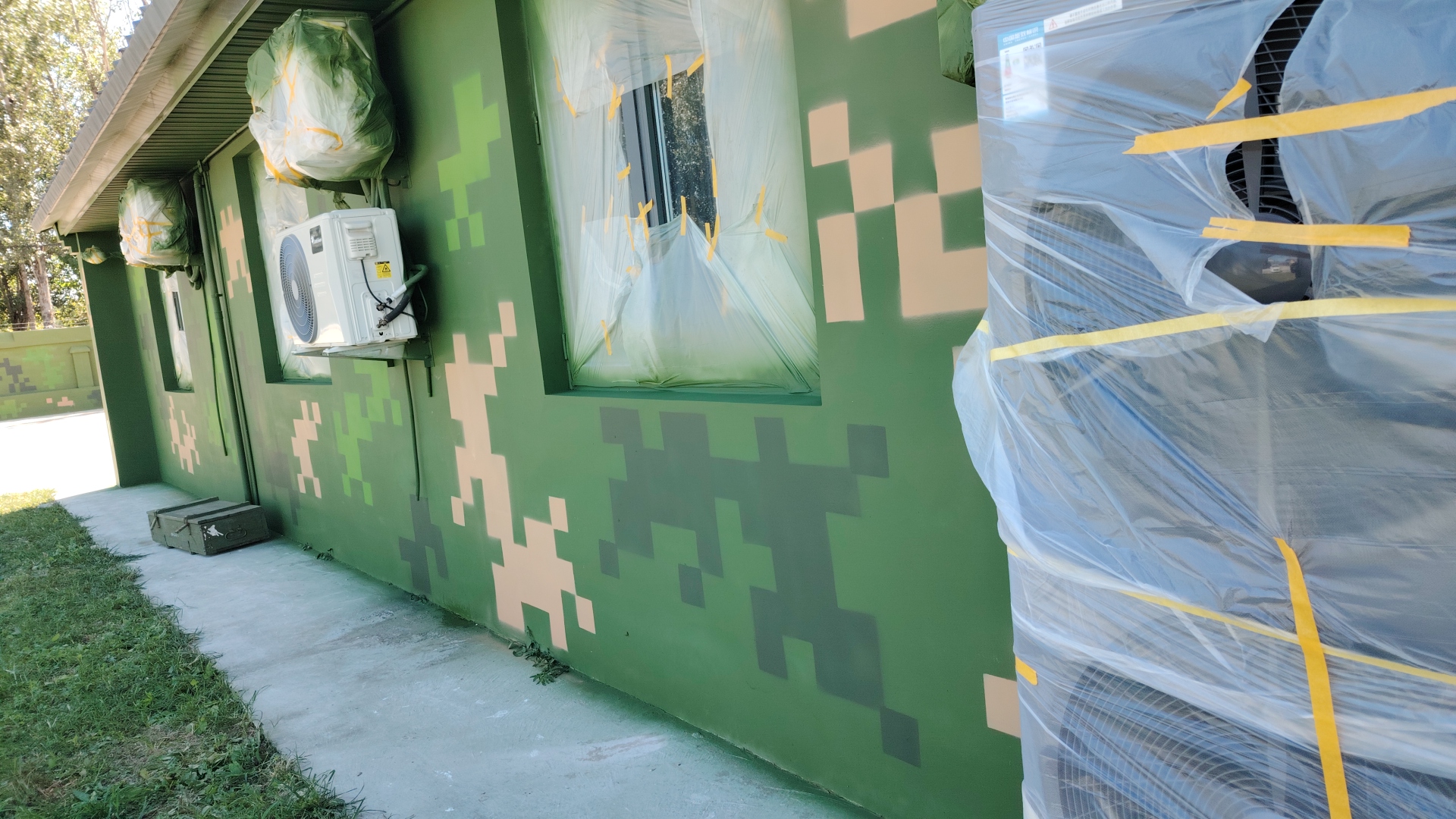 铁岭外墙迷彩漆施工多少钱 伪装迷彩漆