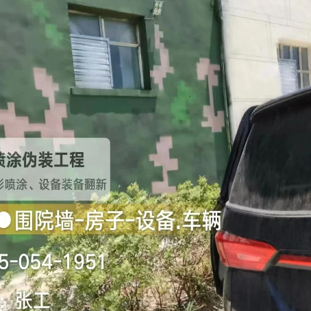 铁岭数码迷彩漆施工